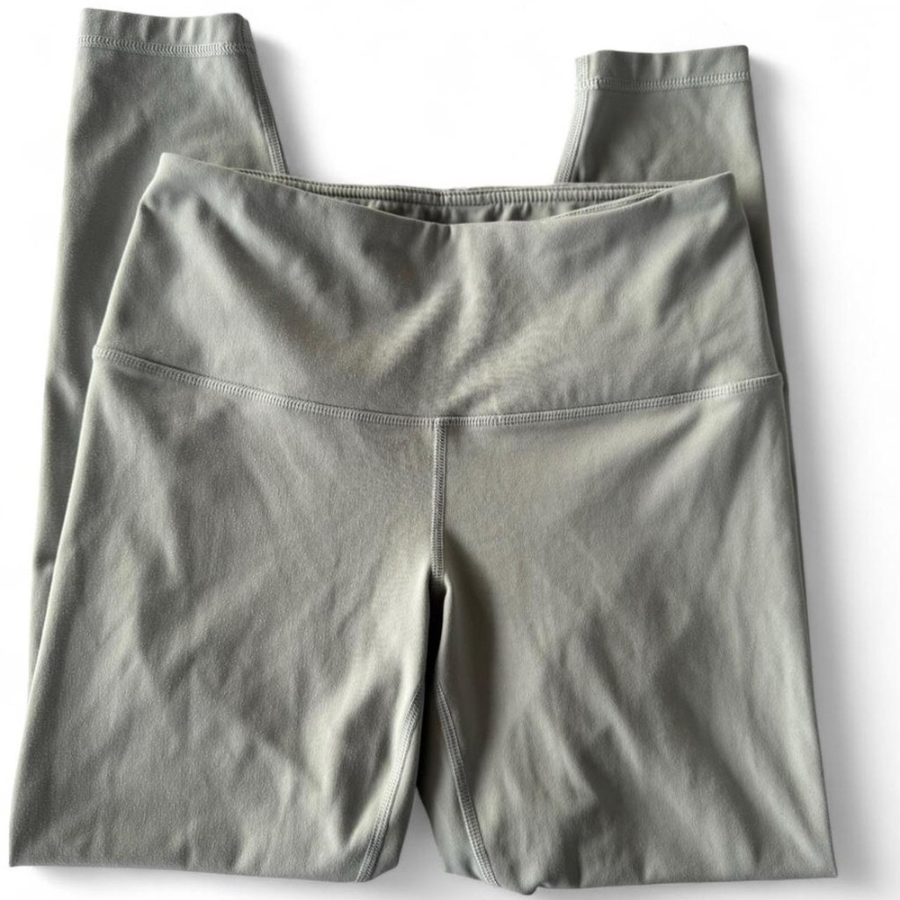 Yogalicious Lux High-Waisted Performance Yoga Leggings Gray Women’s Small